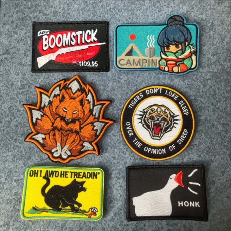 Rucksack Military Style - Cartoon Animal Tactical Patch Embroidery Hook