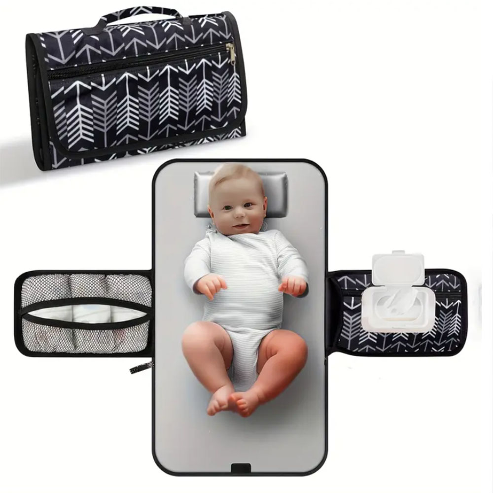 Backpack Diaper Bag - Portable Changing Pad for Diaper Bag