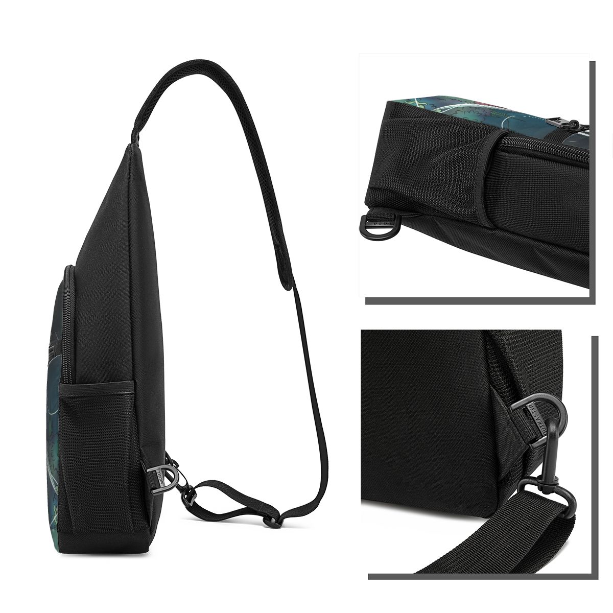 Hollow Knight Chest Bag Men Sl - Sling Backpack Shoulder recension och pris