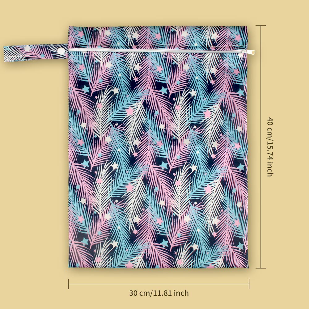Wet Bag 30x40cm Washable Reusa - Backpack Diaper Bag recension och pris