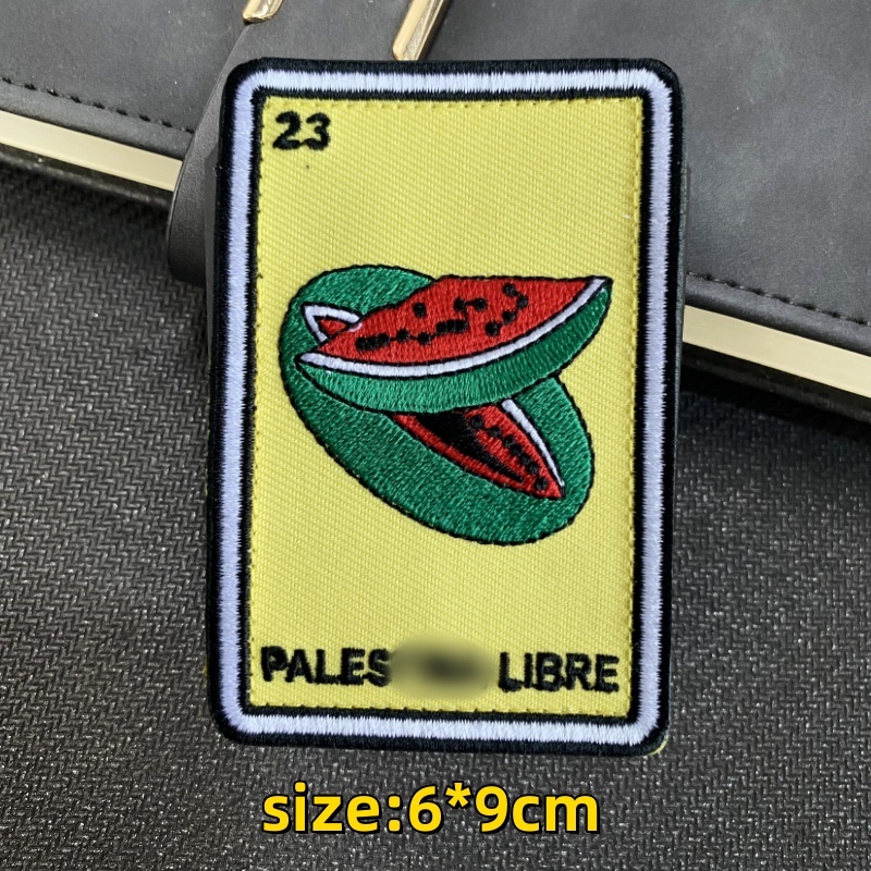 Watermelon Libre Embroidered H - Rucksack Military Style recension och pris