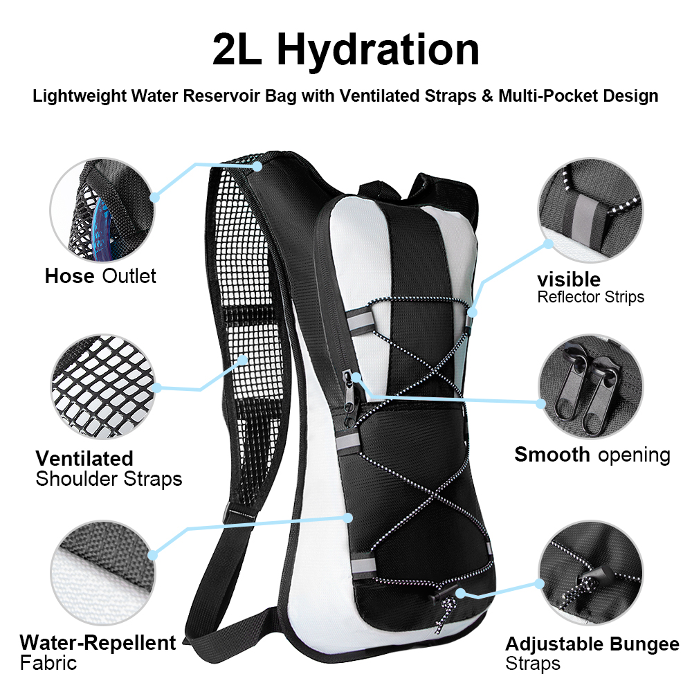 Hiking Backpack,Camping Backpa - Rain Cover Backpack recension och pris