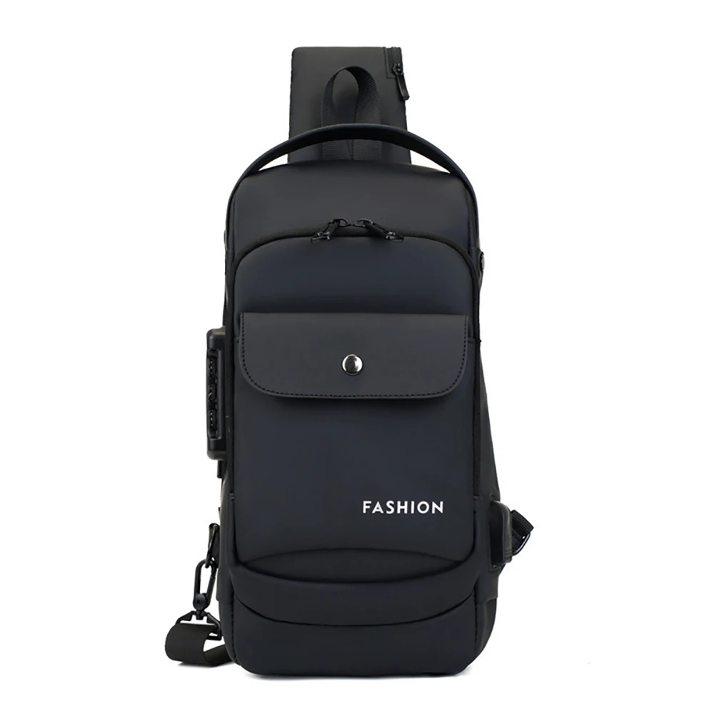 Men Cross body Chest Bag Sling - Travel Backpack Anti Theft recension och pris