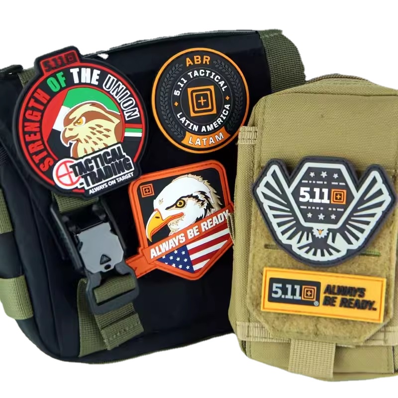 Tactical Badge Soft Rubber Ves - Rucksack Military Style recension och pris