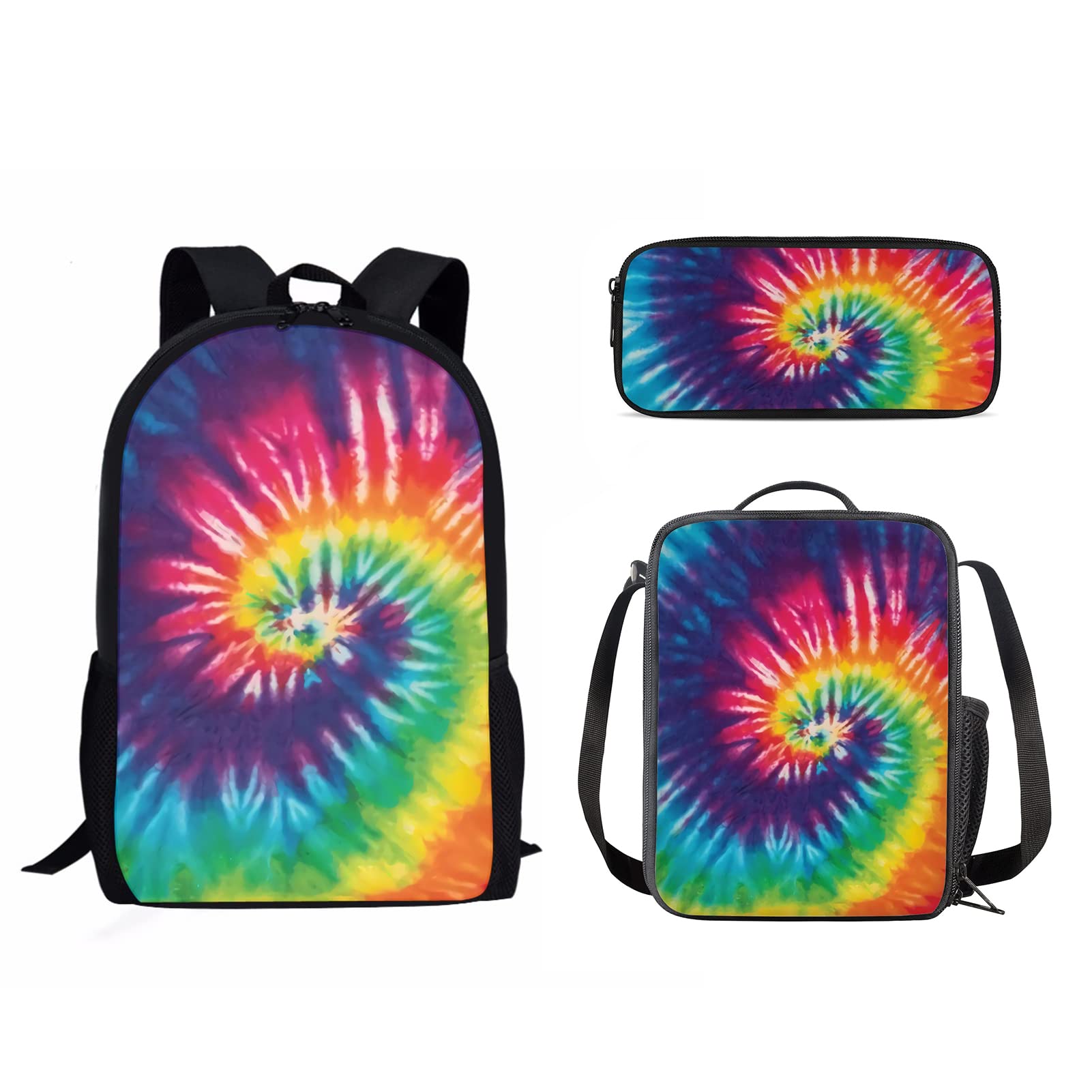 Rainbow Pride Stripes Print 3S - School Backpack Teen recension och pris